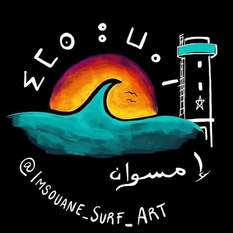 Apartamento Imsouane Surf Art Bagian luar foto